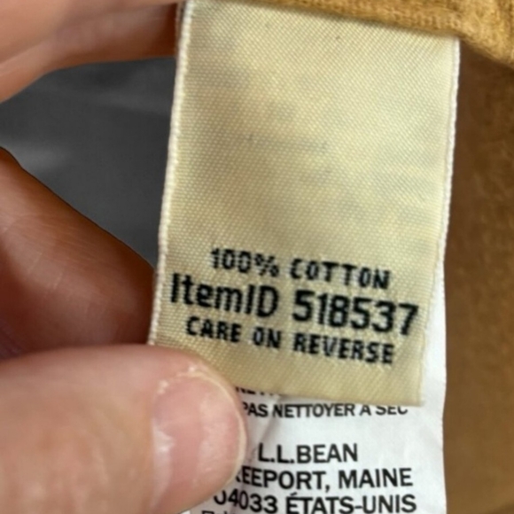 Women's XL vintage LL Bean Outdoor button-up Chamois Shirt - Picture 4 of 7